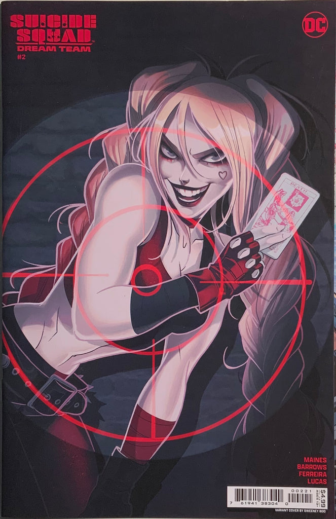 SUICIDE SQUAD : DREAM TEAM # 2 BOO VARIANT COVER