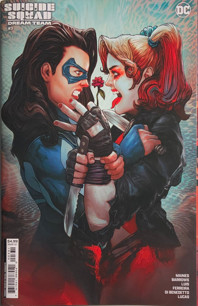 SUICIDE SQUAD : DREAM TEAM # 3 SARMENTO VARIANT COVER