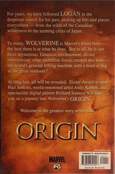 WOLVERINE ORIGIN # 1 - 6 SET