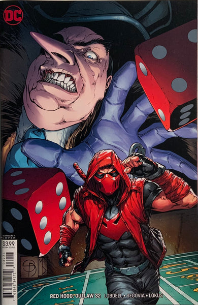 RED HOOD : OUTLAW #32 DAVIS VARIANT COVER
