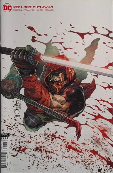 RED HOOD : OUTLAW #43 TAN VARIANT COVER