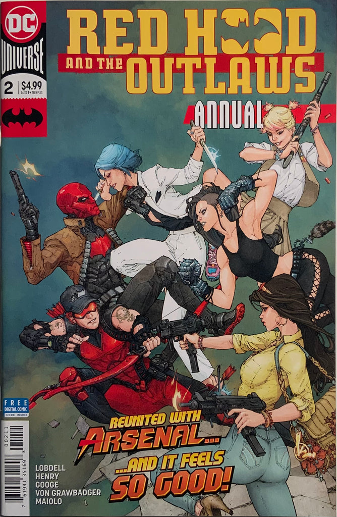 RED HOOD AND THE OUTLAWS (REBIRTH) ANNUAL # 2