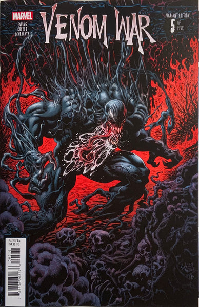 VENOM WAR # 5 HOTZ 1:25 VARIANT COVER