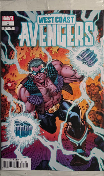 WEST COAST AVENGERS (2025) # 1 NAUCK SECRET VARIANT COVER