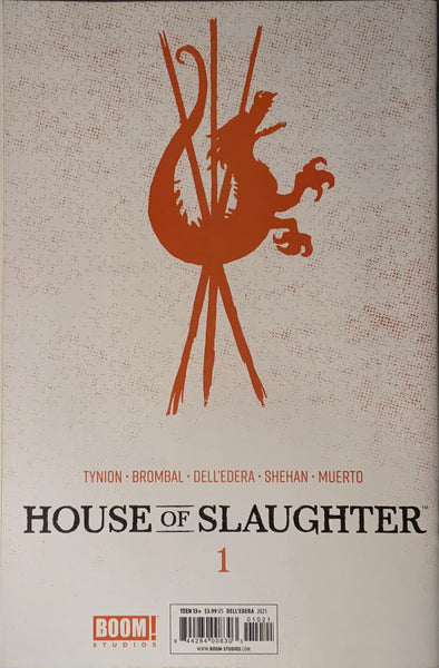 HOUSE OF SLAUGHTER # 1 DELL’EDERA VARIANT COVER