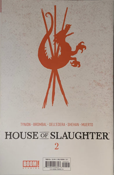 HOUSE OF SLAUGHTER # 2 DELL’EDERA VARIANT COVER