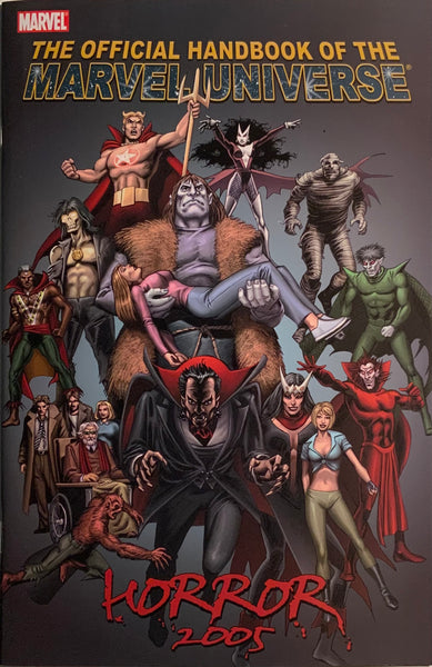 OFFICIAL HANDBOOK OF THE MARVEL UNIVERSE : HORROR 2005