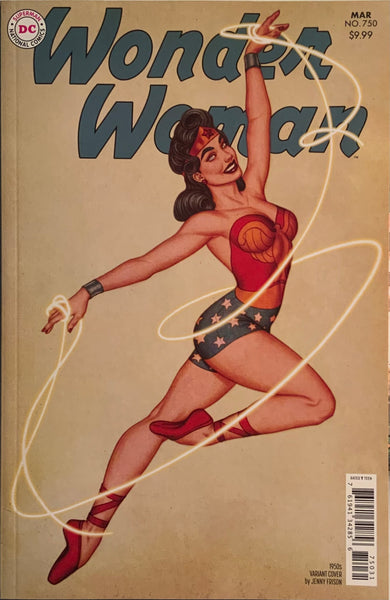 WONDER WOMAN #750 FRISON 1950’S VARIANT COVER