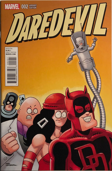 DAREDEVIL (2016-2017) # 2 HEMBECK 1:10 VARIANT COVER