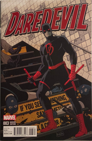 DAREDEVIL (2016-2017) # 3 RIVERA 1:25 VARIANT COVER