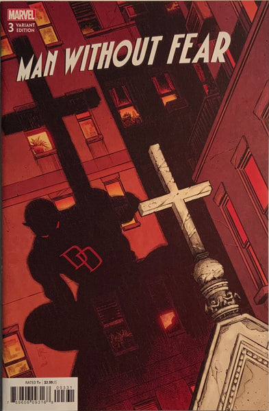 MAN WITHOUT FEAR # 3 ROSS 1:25 VARIANT COVER