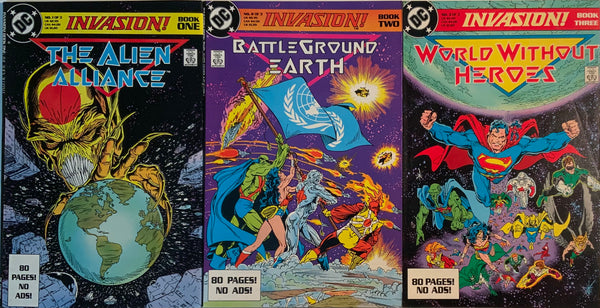 INVASION # 1 - 3 SET