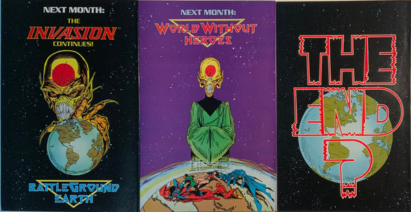 INVASION # 1 - 3 SET