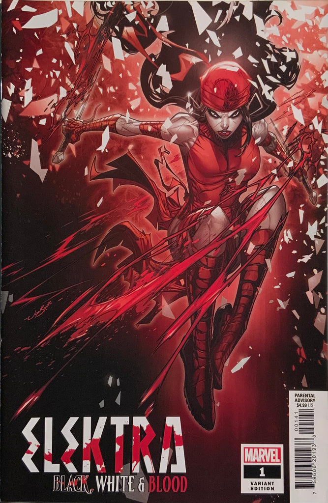 ELEKTRA : BLACK WHITE & BLOOD # 1 MEYERS VARIANT COVER