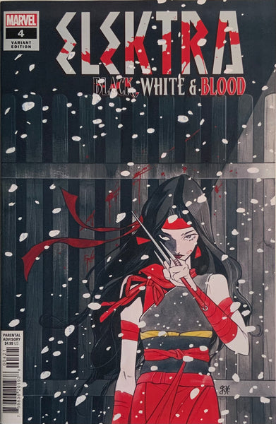 ELEKTRA : BLACK WHITE & BLOOD # 4 MOMOKO VARIANT COVER