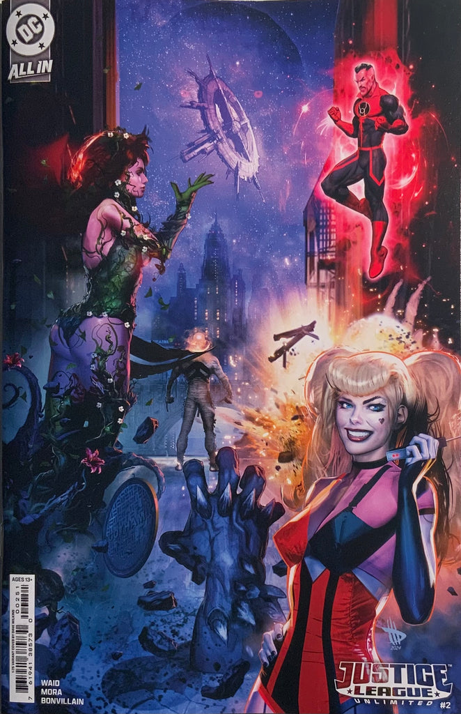 JUSTICE LEAGUE UNLIMITED #2 WILKINS 1:25 VARIANT COVER