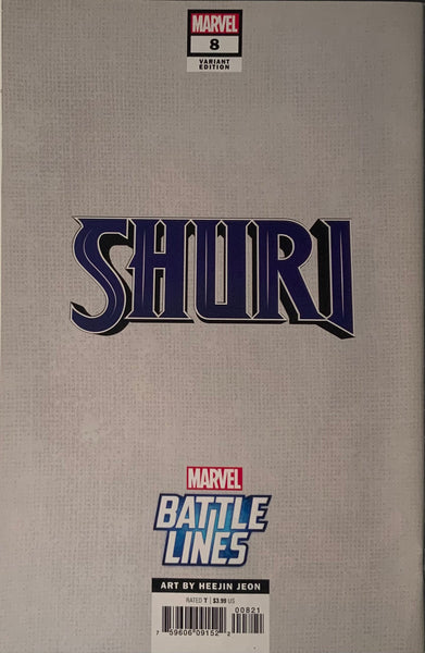 Shuri # 8 Battle Lines Variant Cover – Comics 'r' Us