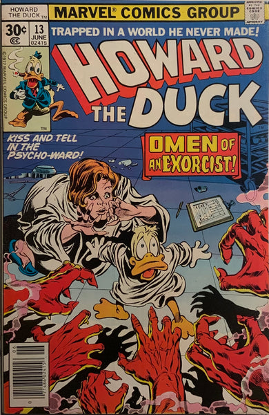 HOWARD THE DUCK #12 + #13 FIRST KISS APPEARANCES