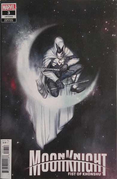 MOON KNIGHT : FIST OF KHONSHU # 3 HETRICK 1:25 VARIANT COVER