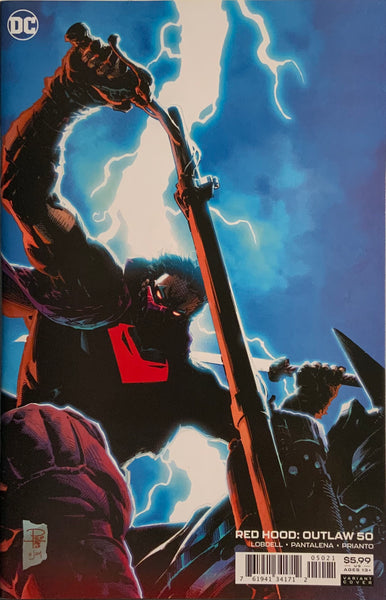 RED HOOD : OUTLAW #50 TAN VARIANT COVER