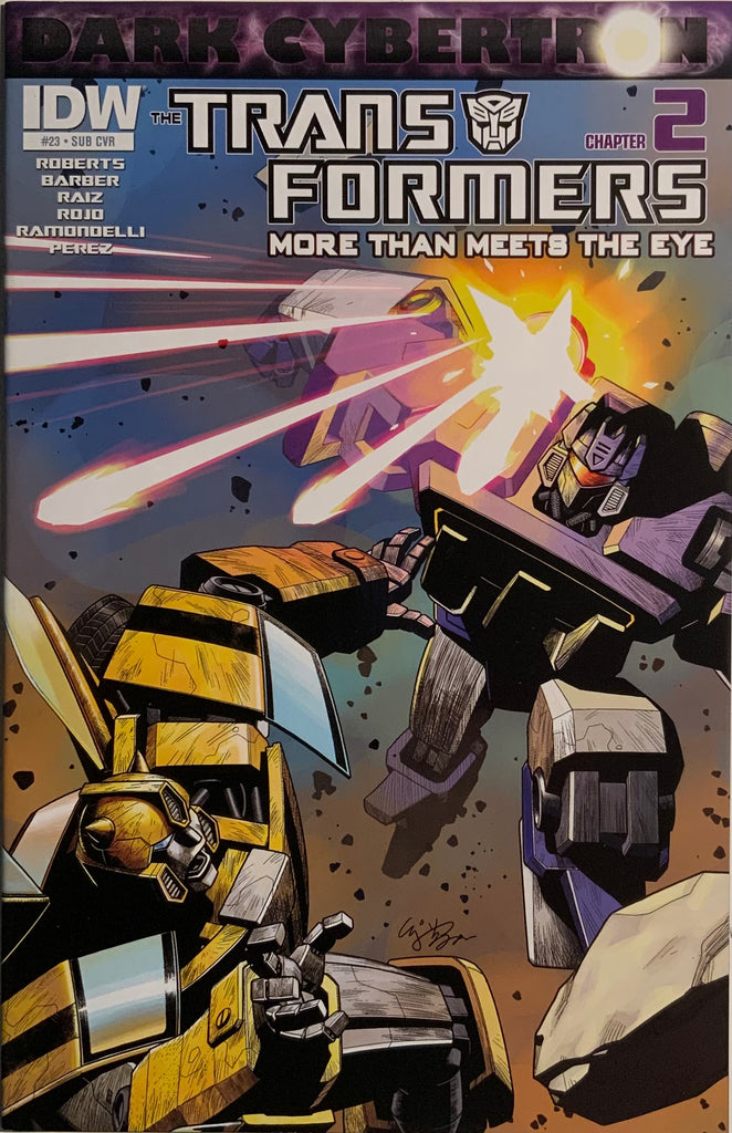 TRANSFORMERS MORE THAN MEETS THE EYE #23 SUB COVER