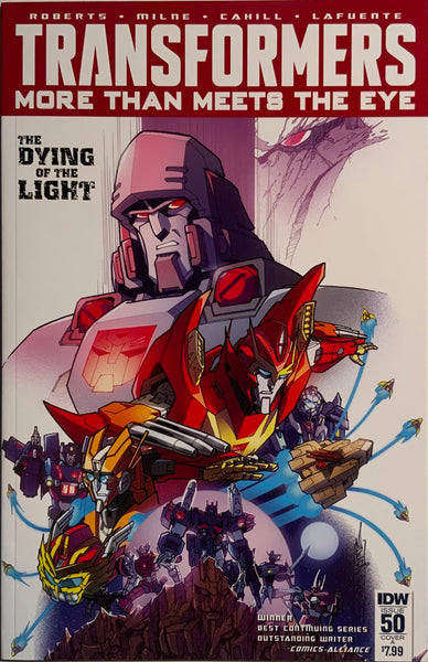 TRANSFORMERS MORE THAN MEETS THE EYE #50 COVER A