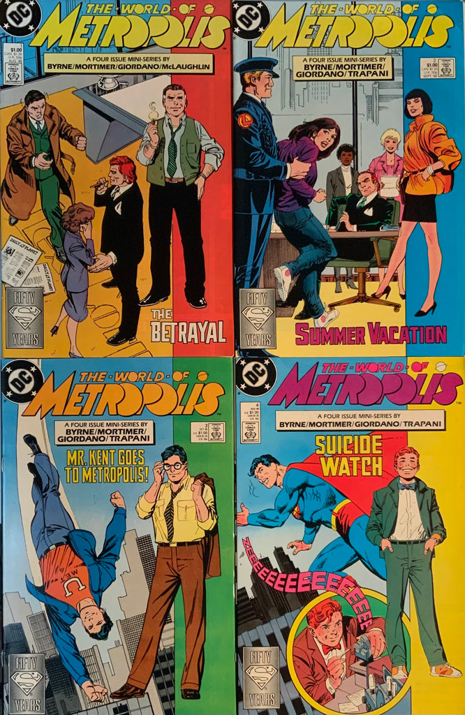 THE WORLD OF METROPOLIS #1 - 4 SET