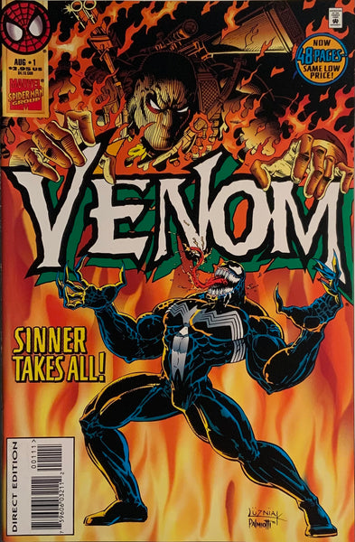 VENOM : SINNER TAKES ALL (1995) SET # 1 - 5