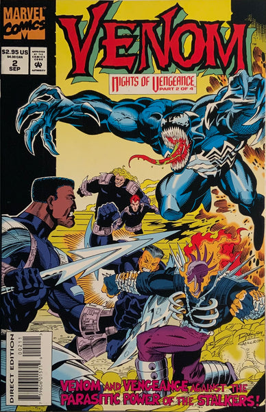 VENOM : NIGHTS OF VENGEANCE # 1 - 4 SET