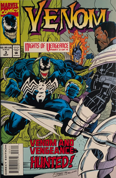 VENOM : NIGHTS OF VENGEANCE # 1 - 4 SET