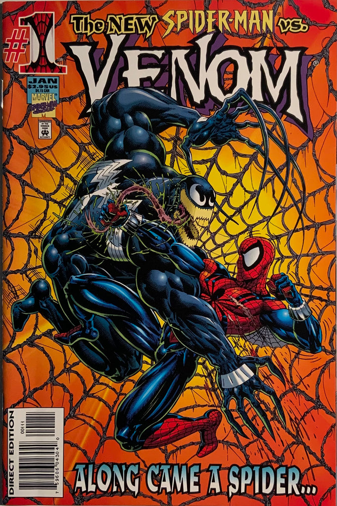 VENOM : ALONG CAME A SPIDER # 1 FIRST APPEARANCE OF HYBRID