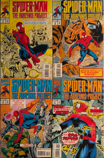 SPIDER-MAN : THE ARACHNIS PROJECT # 1 - 6 SET