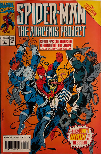SPIDER-MAN : THE ARACHNIS PROJECT # 1 - 6 SET