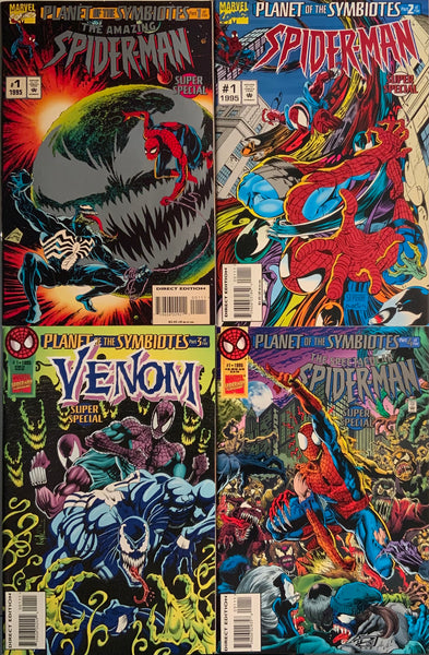 PLANET OF THE SYMBIOTES SET # 1 - 5 ORIGIN OF THE ALIEN SYMBIOTE