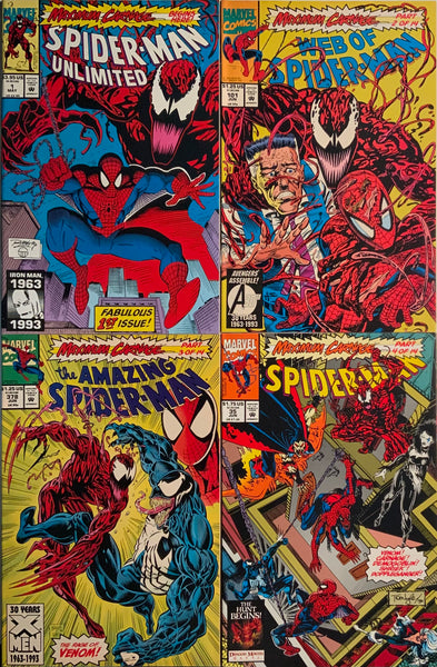 MAXIMUM CARNAGE SET OF PARTS # 1 - 14