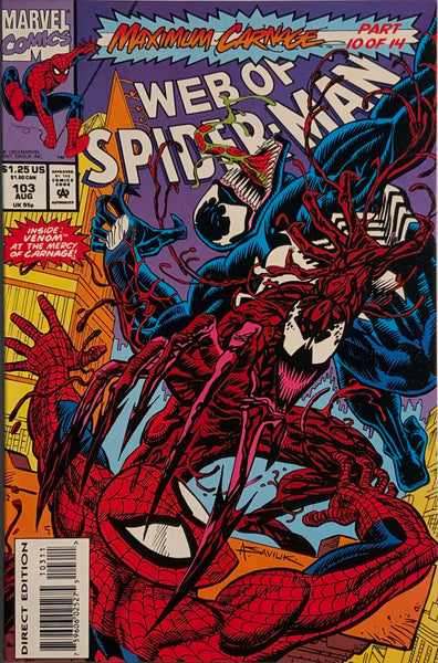 MAXIMUM CARNAGE SET OF PARTS # 1 - 14