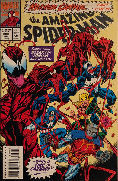 MAXIMUM CARNAGE SET OF PARTS # 1 - 14