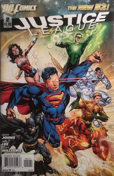 JUSTICE LEAGUE (THE NEW 52) # 2 REIS 1:25 VARIANT COVER