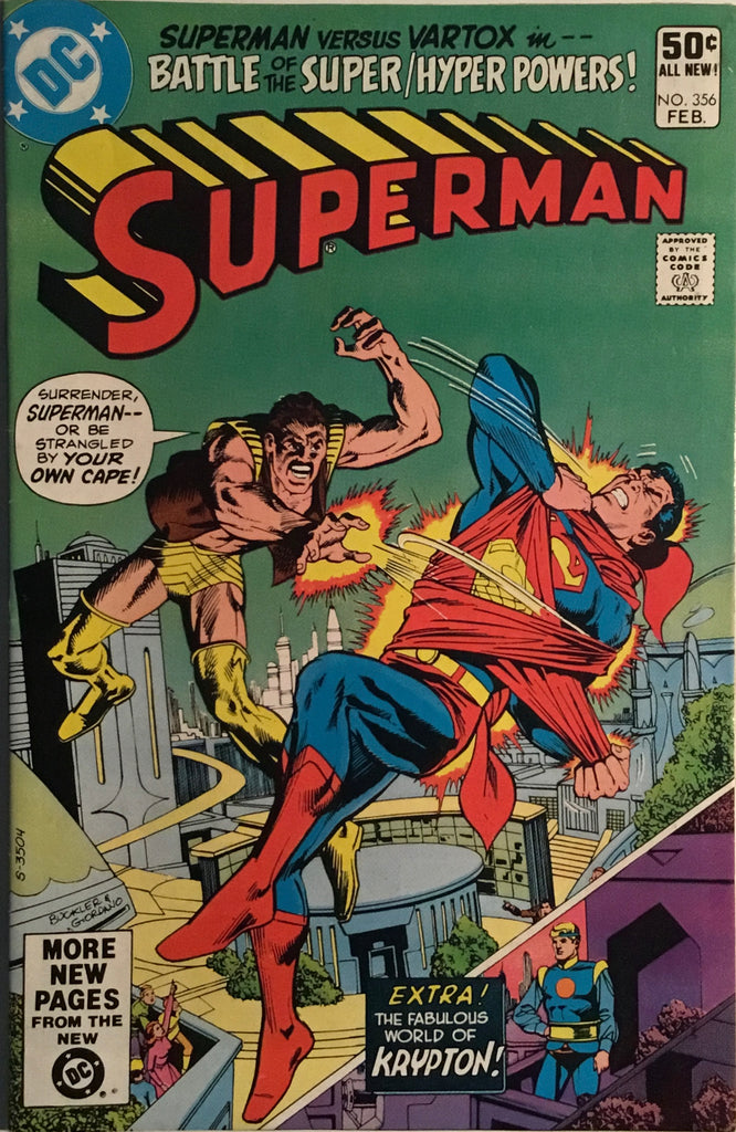 SUPERMAN 1939 1986 356 Comics R Us superman-1939-1986-356-comics-r-us