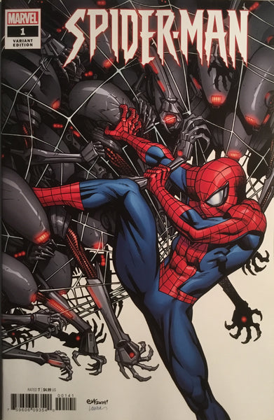 SPIDER-MAN (2019) # 1 McGUINNESS 1:100 VARIANT COVER