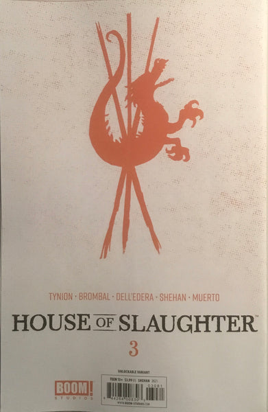 HOUSE OF SLAUGHTER # 3 SHEHAN UNLOCKABLE VARIANT COVER