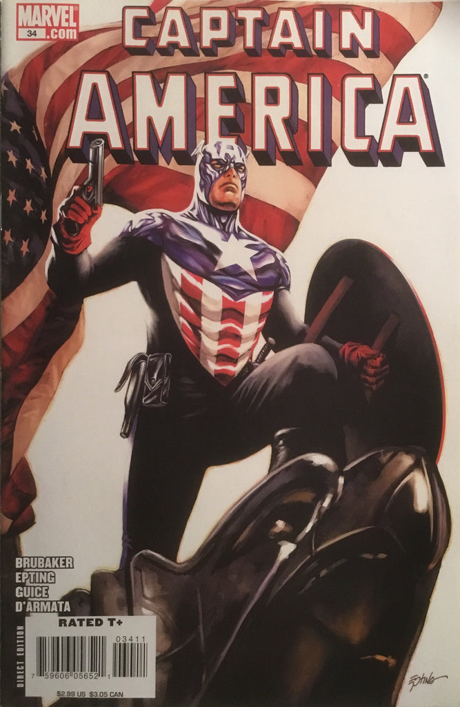 CAPTAIN AMERICA (2005-2011) # 34 BUCKY BARNES BECOMES NEW CAPTAIN AMERICA