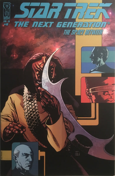 STAR TREK THE NEXT GENERATION : THE SPACE BETWEEN # 6 1:10 VARIANT COVER