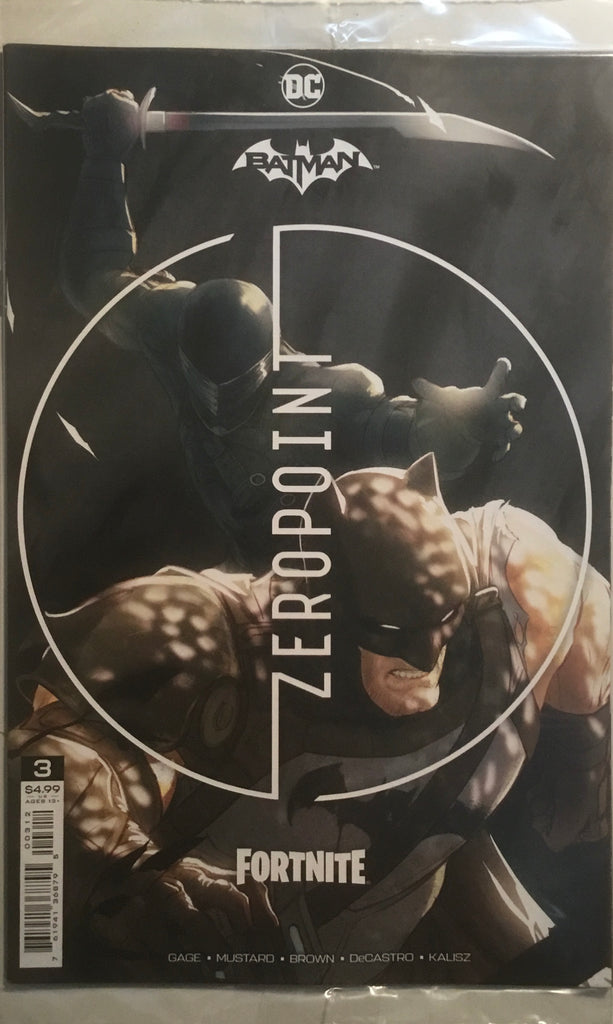 BATMAN / FORTNITE ZERO POINT # 3 SECOND PRINTING