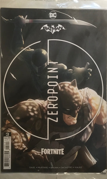 BATMAN / FORTNITE ZERO POINT # 3 SECOND PRINTING