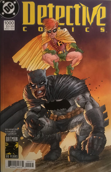 DETECTIVE COMICS #1000 JIM LEE COVER + 9 DECADE COVERS