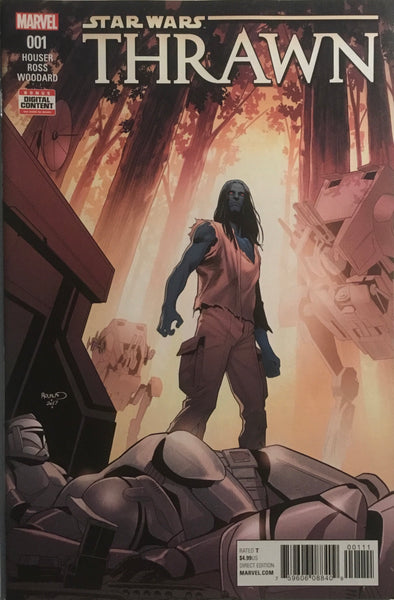 STAR WARS THRAWN # 1 ORIGIN AND FIRST MARVEL APPEARANCE