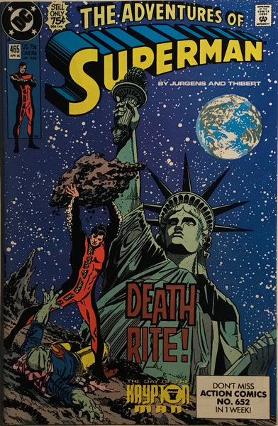 ADVENTURES OF SUPERMAN (1987-2006) # 465