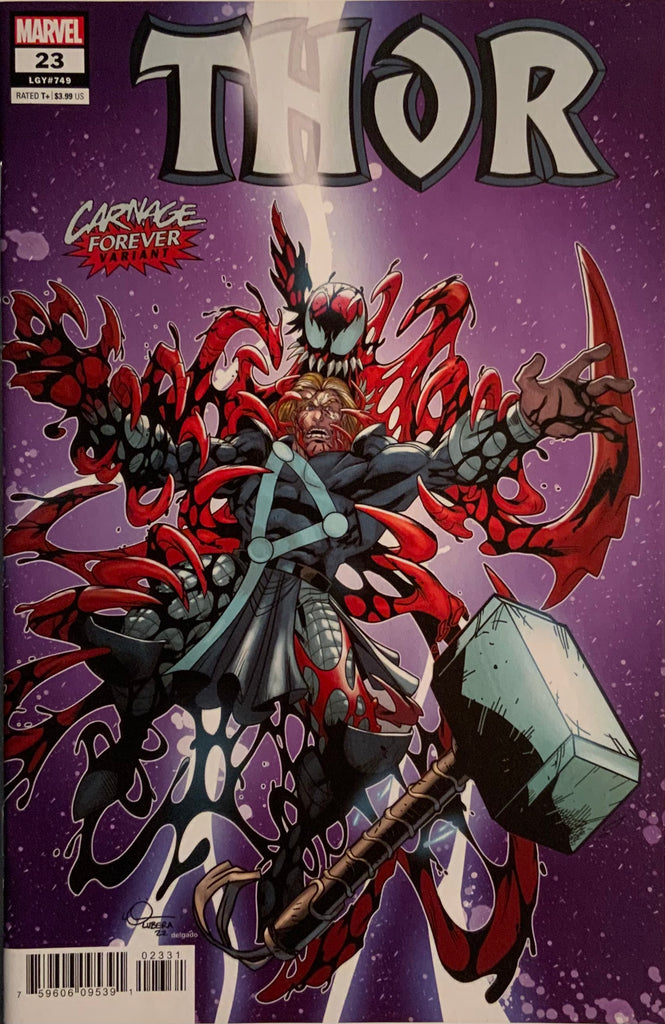 THOR (2020) #23 CARNAGE FOREVER VARIANT COVER