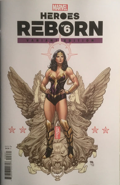 HEROES REBORN # 6 CHO 1:25 VARIANT COVER